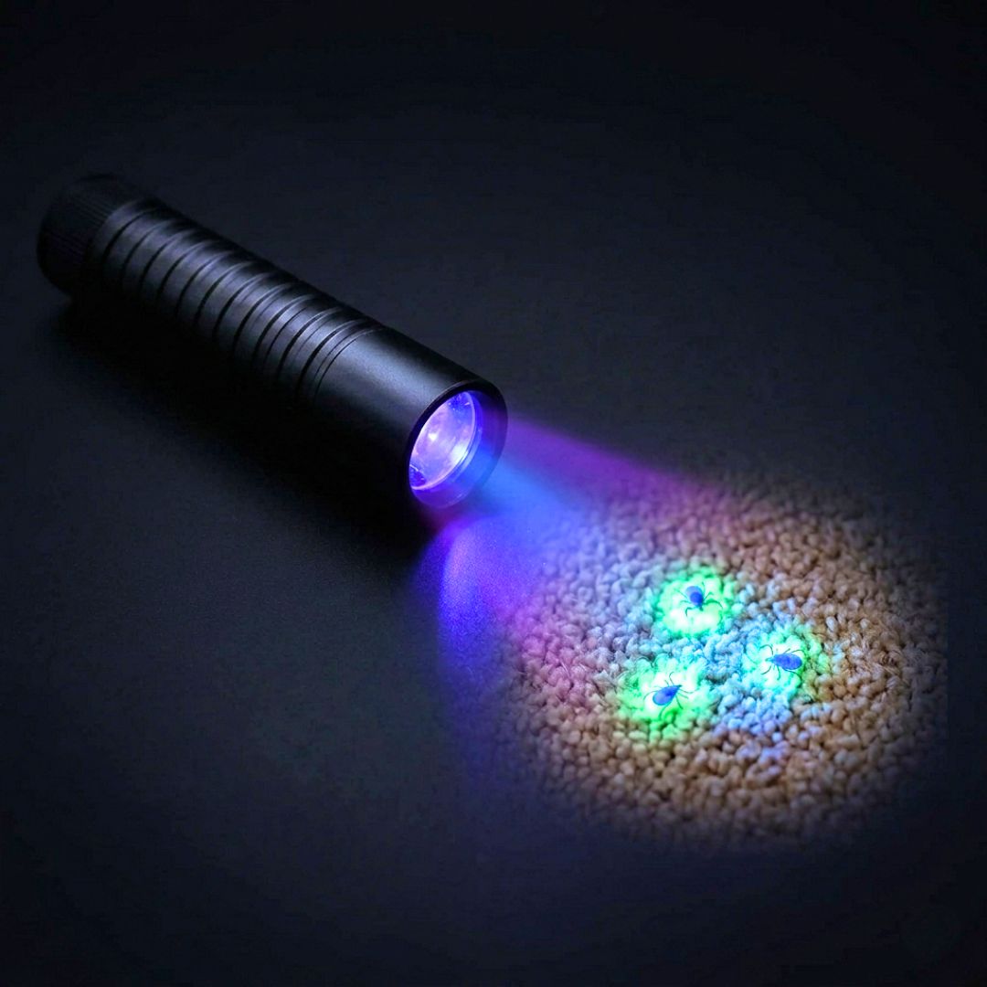 Tick Detection UV Flashlight